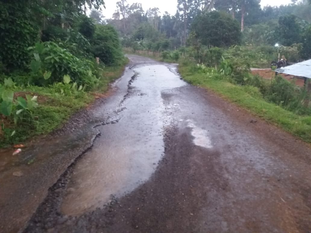 Ada Kolam di Jalan Provinsi