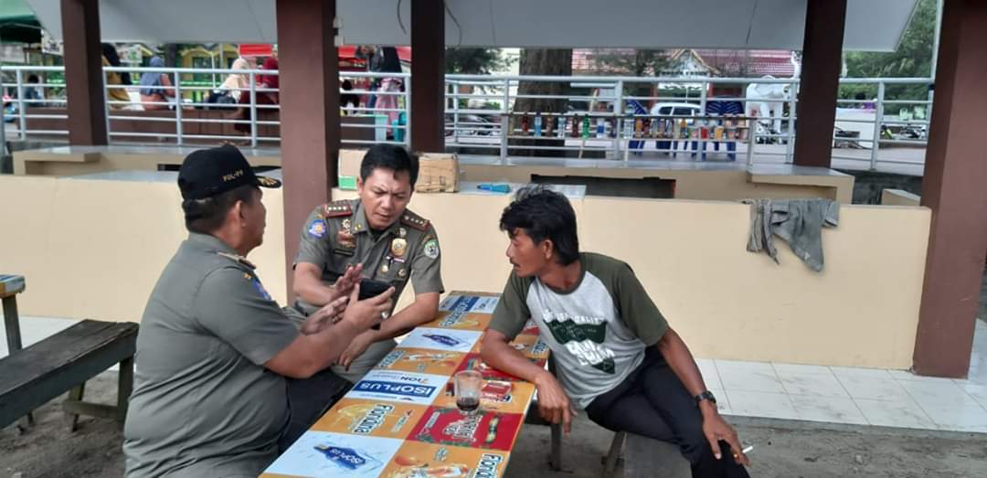 Tindaklanjuti Keluhan Pengunjung, Satpol PP Sidak Gazebo PP