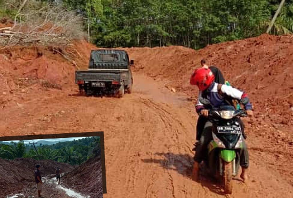 Hujan Lebat, Jalan Provinsi di Benteng Tertutup Longsor