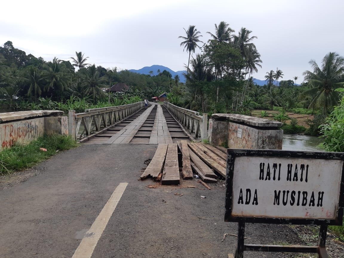 Jembatan Tanjung Putus Dibangun Tahun Ini