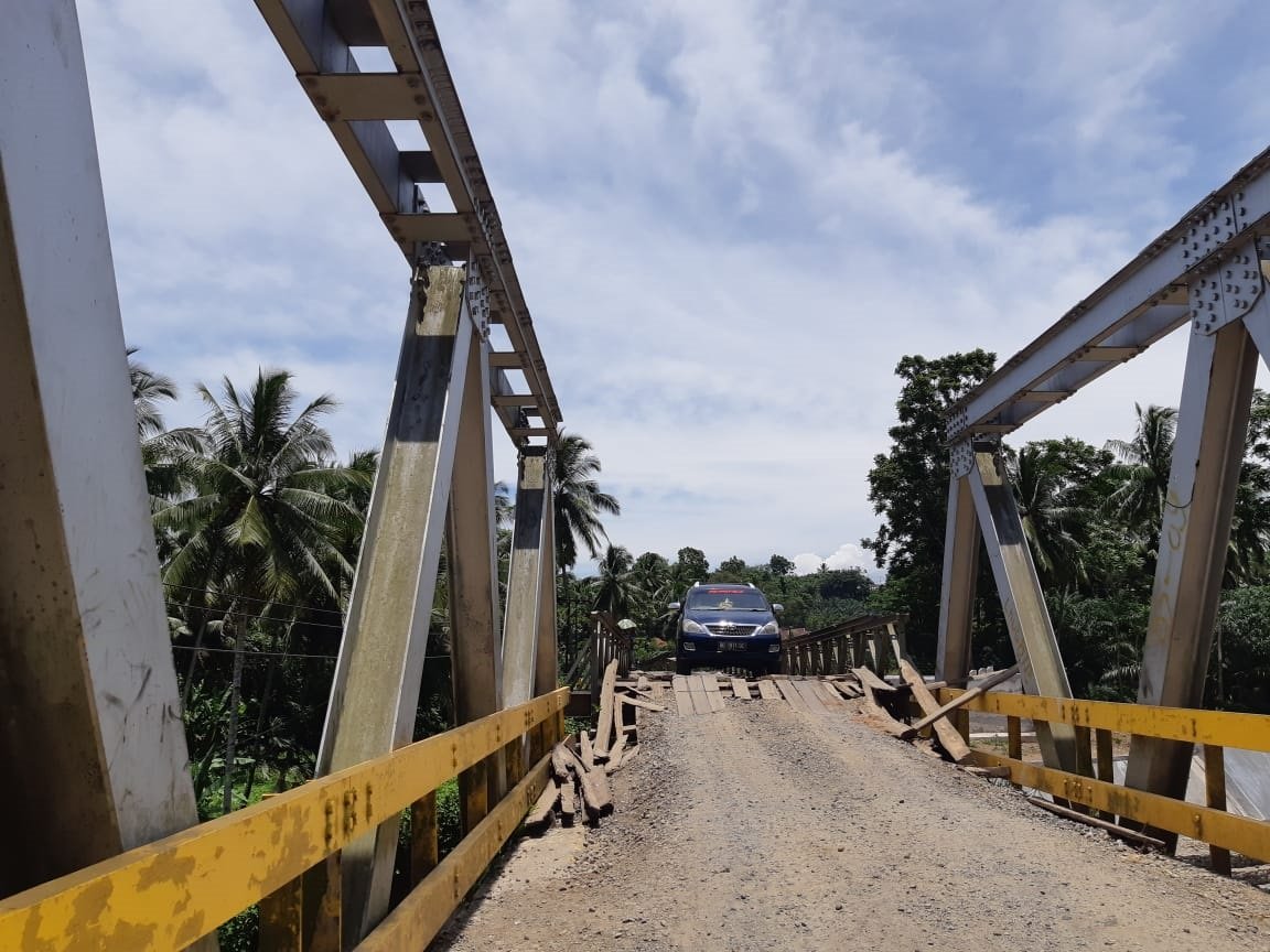 Warga Harapkan Jembatan TAP Rampung Tahun Ini