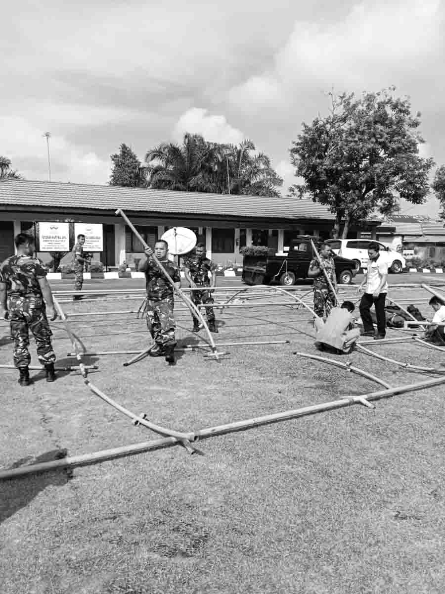 Kodim 0423/BU Siapkan Posko Penanganan Corona