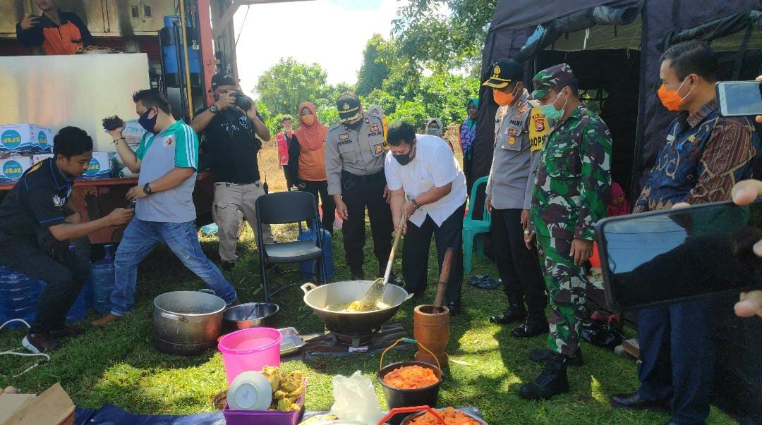 Tim Gugus Covid-19 Dirikan Dapur Lapangan