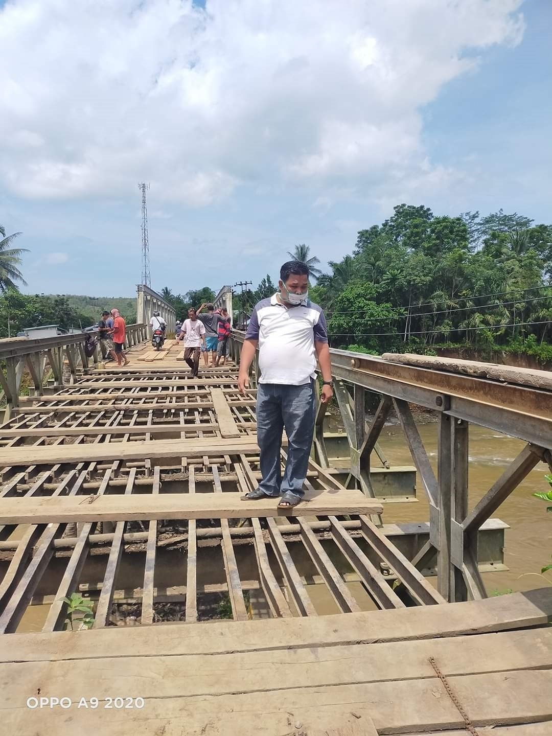 Dewan Sayangkan Material Perbaikan Jembatan Tak Siap