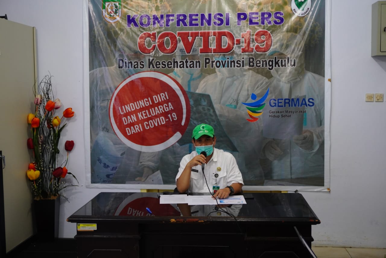 Lagi, 2 Warga Kota Bengkulu Terkonfirmasi Positif Covid-19