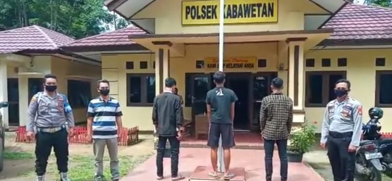 Gasak Rokok dan Pompa Air, 3 Remaja Diamankan