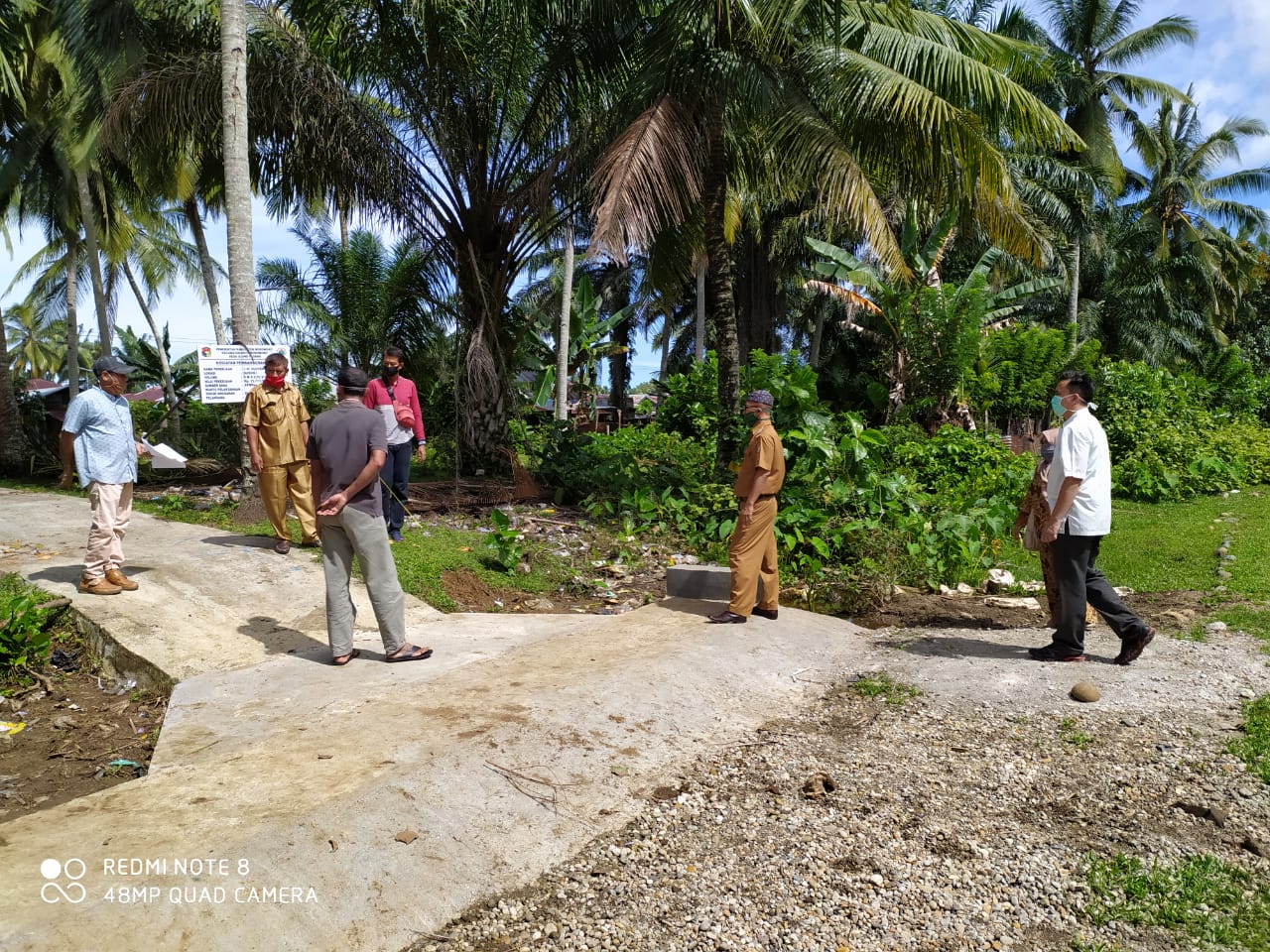 Desa Akui Ada Selisih Anggaran Box Culvert