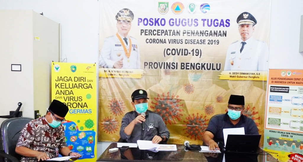 Bertambah 23 Orang, Total Positif Covid-19 di Bengkulu 37 Kasus