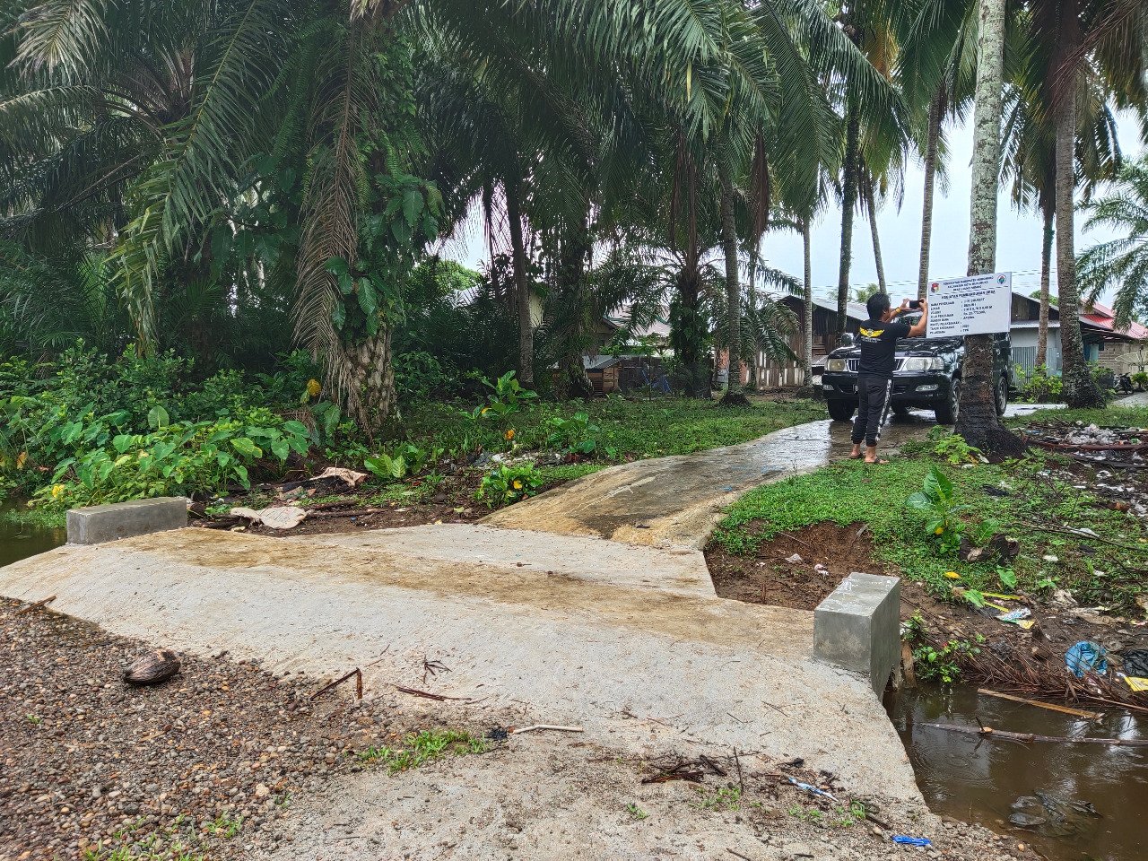 Box Culvert Ujung Padang Diduga ‘Bermasalah’