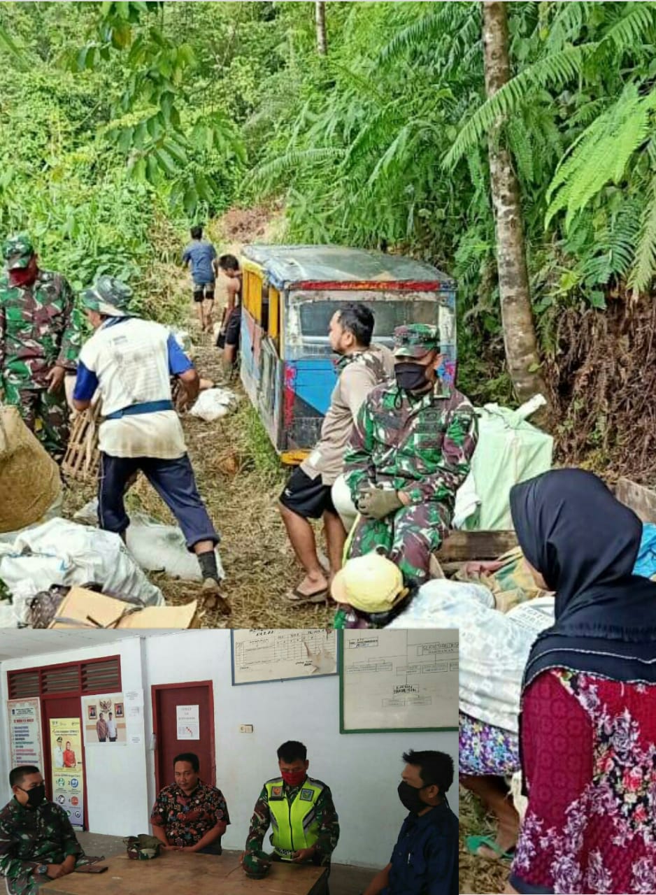 Buka Keterisoliran Warga Tandai, TNI ‘Turun Tangan’