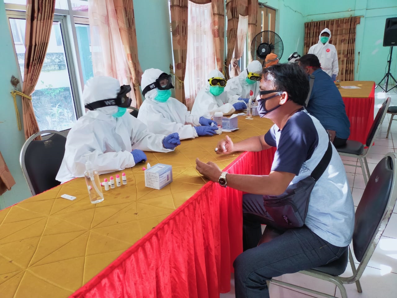 Pasien Covid-19 BU Tunggu Hasil Swab Kedua