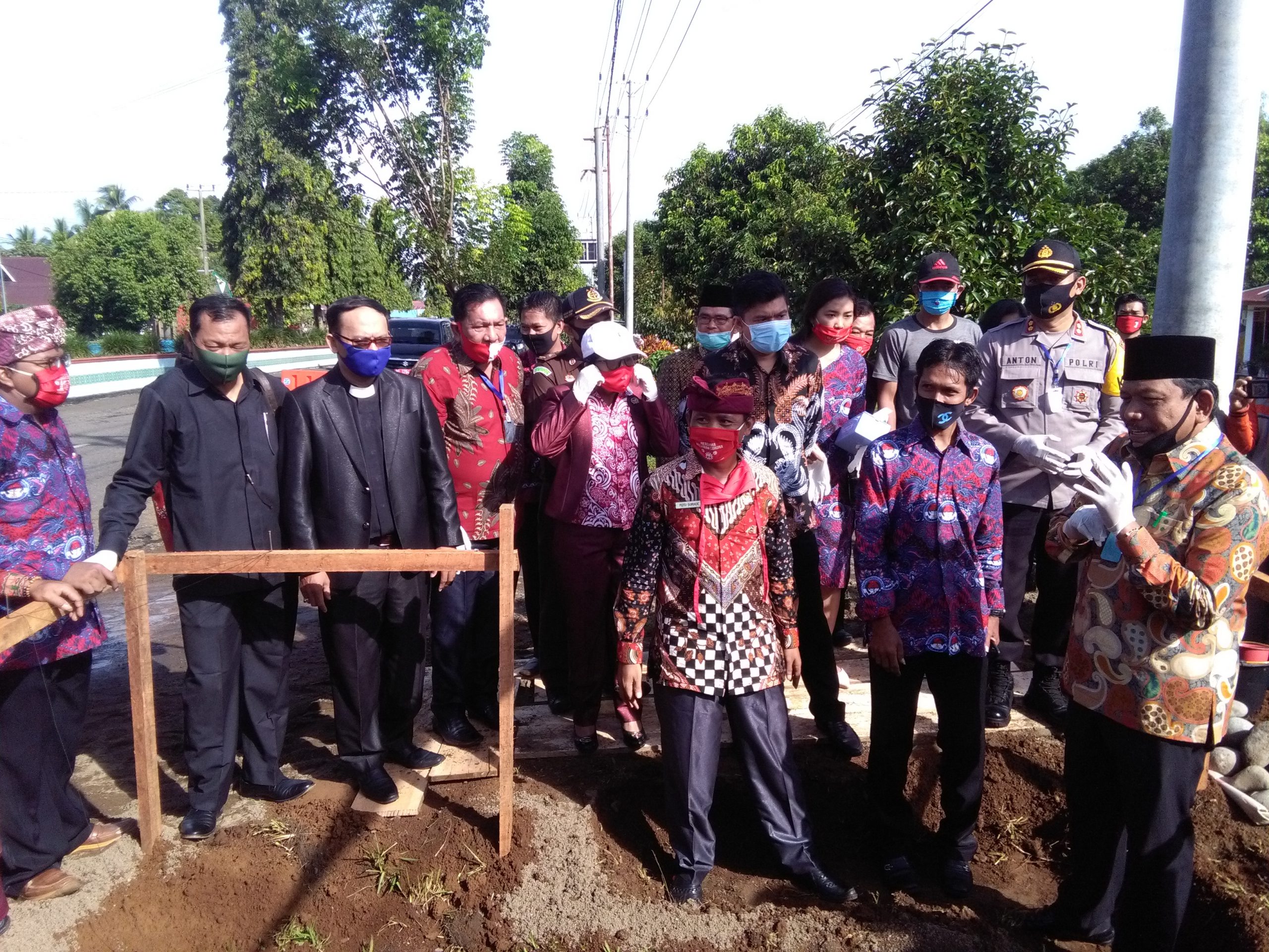 Tugu KKUB Ikon Keberagaman Umat di BU