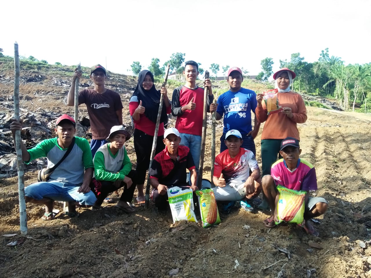 Dua Hektar Lahan Untuk Ketahanan Pangan