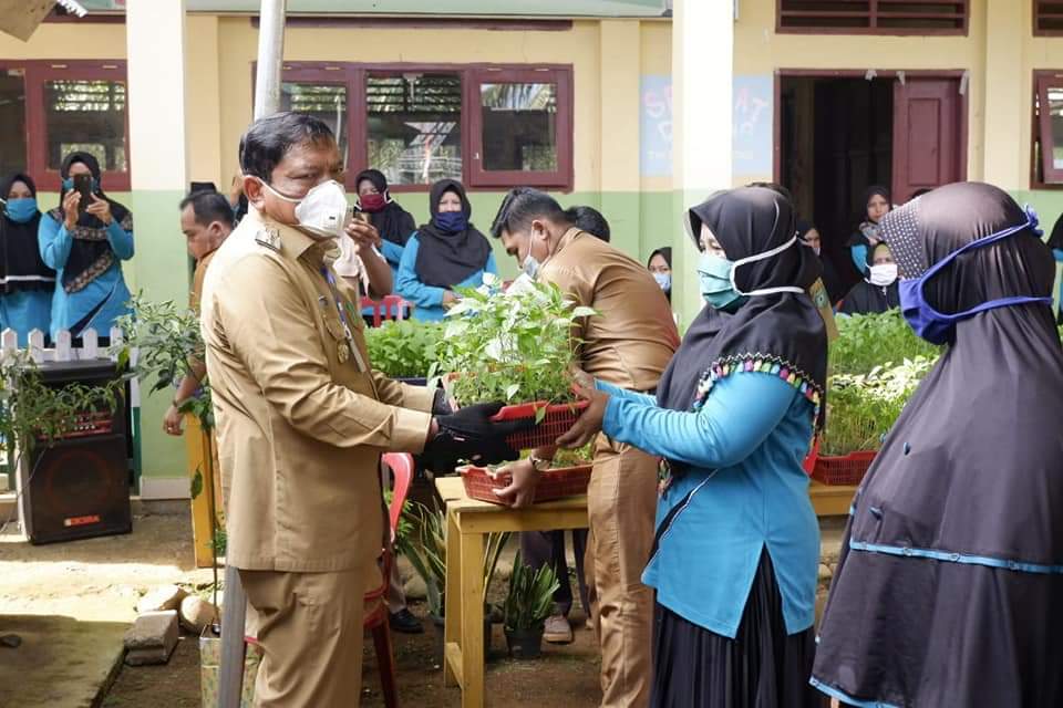 Ir Mian Berikan Pemahaman Pentingnya Tanam Sayur