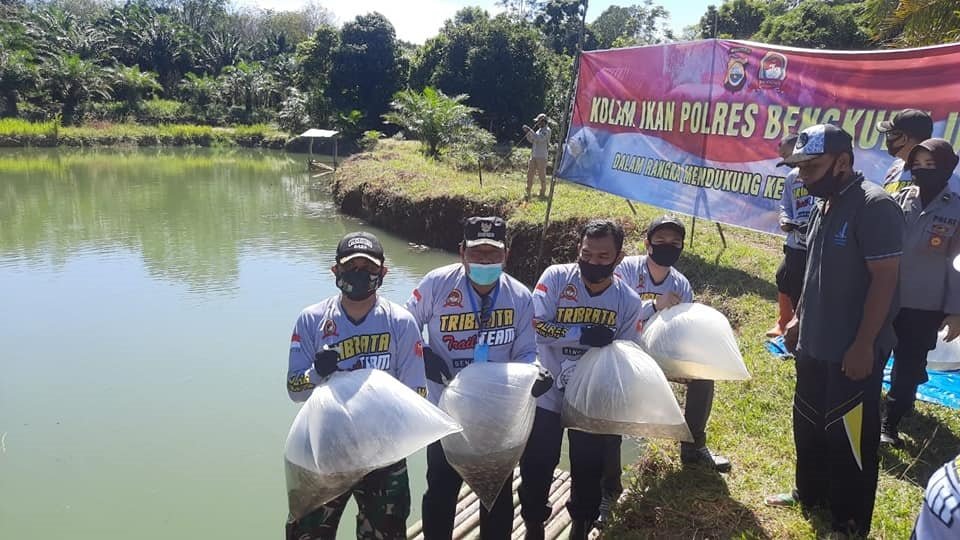 25 Ribu Benih Ikan Ditebar