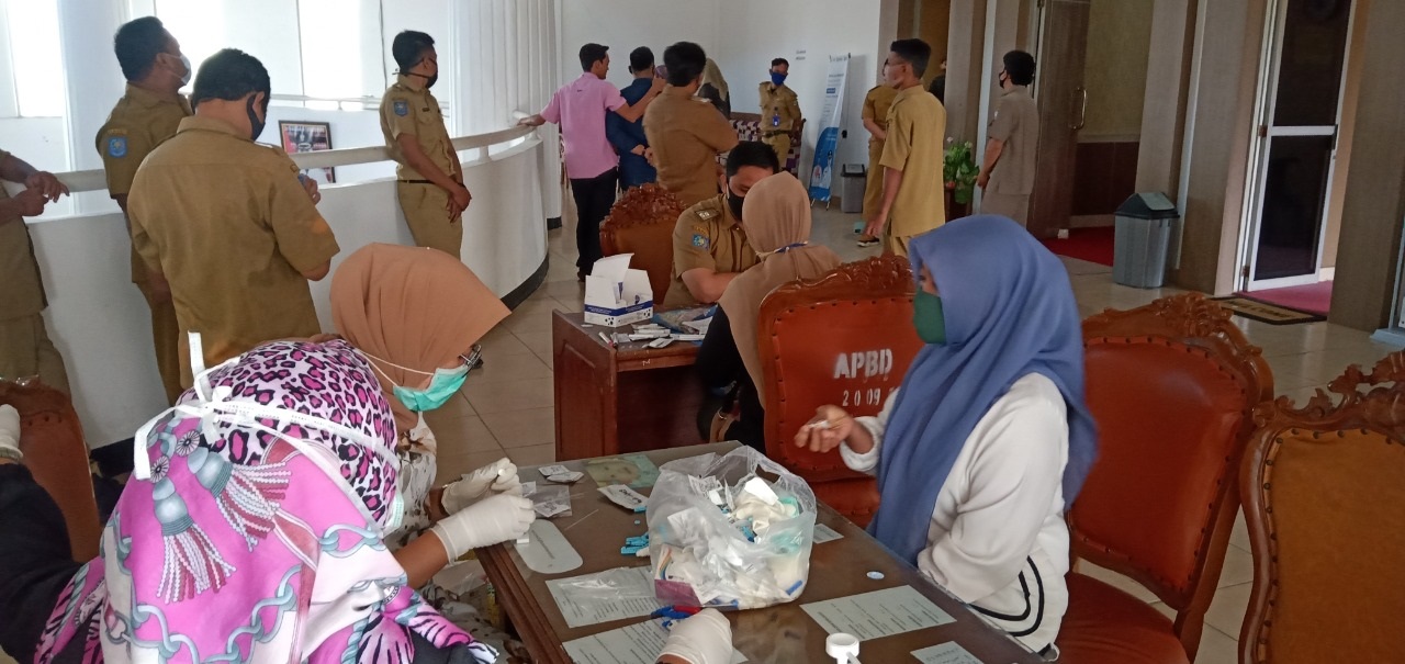 Rapid Test Massal, 8 Orang Reaktif