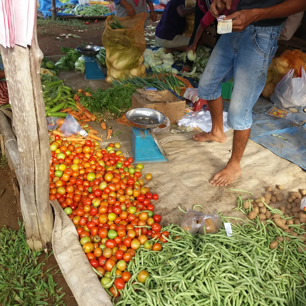 Harga Bahan Pokok Berangsur Turun