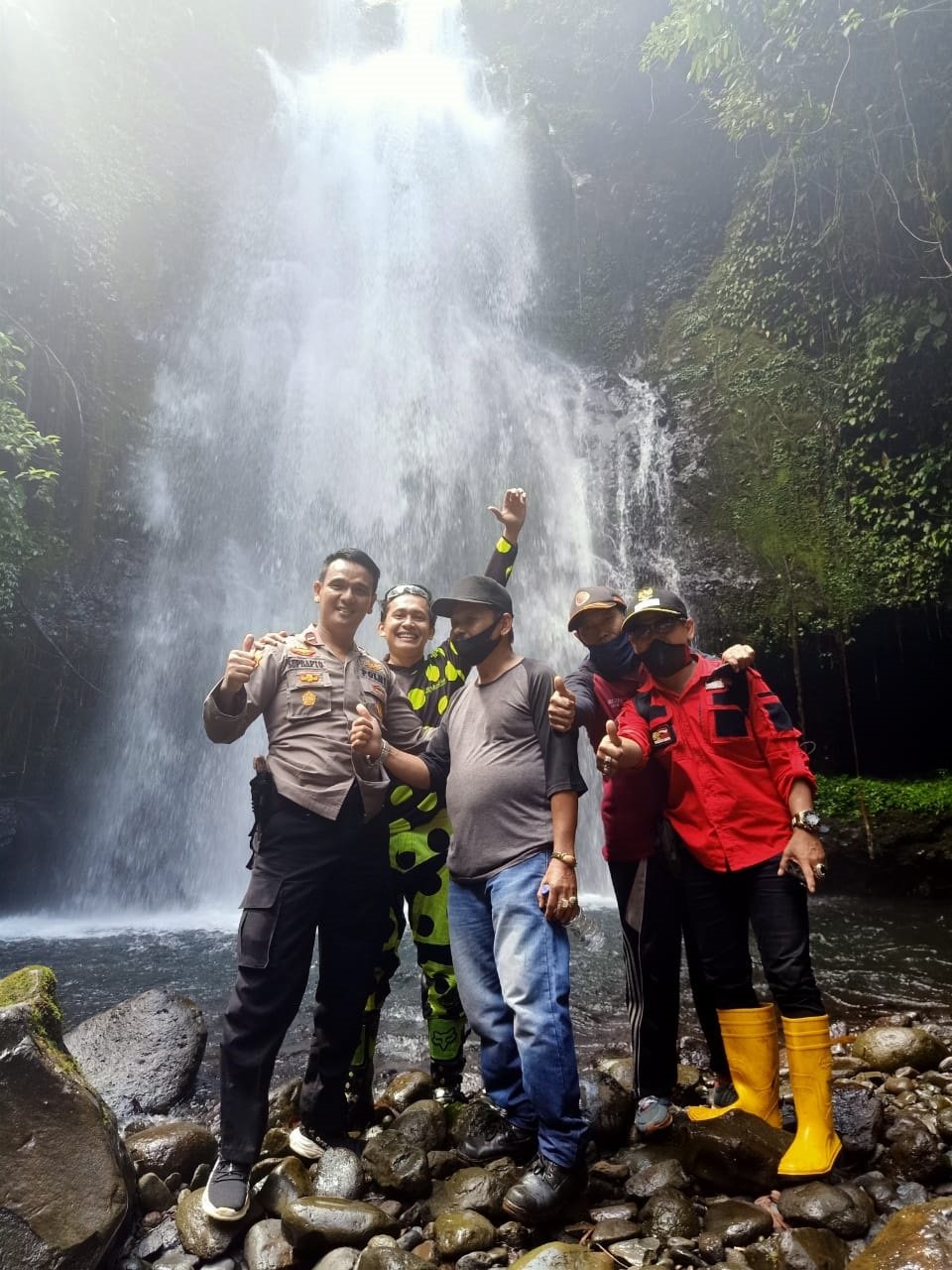 Camat dan Kapolsek Tinjau Wisata Lemo Nakai