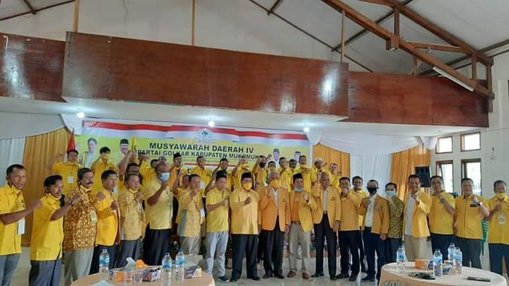 Musda IV, Choirul Huda Pimpin Golkar