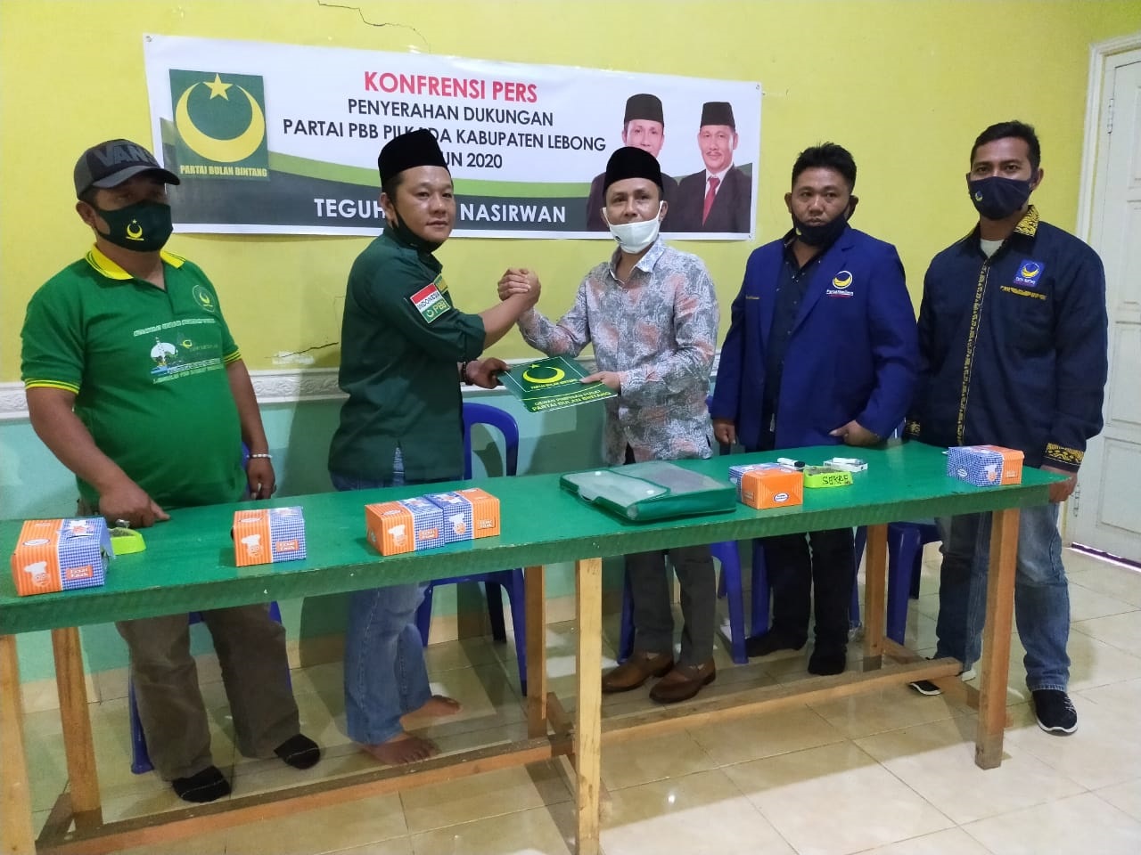 Perdana Diumumkan, PBB Resmi Usung TEGAS