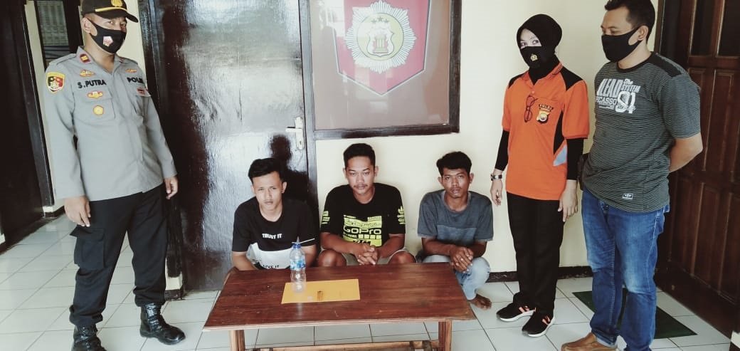 Sedang Melayang, 3 Budak Sabu Diringkus