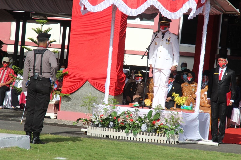 Ronjonsyah Irup, HUT RI ke-75 di Lebong Khidmat