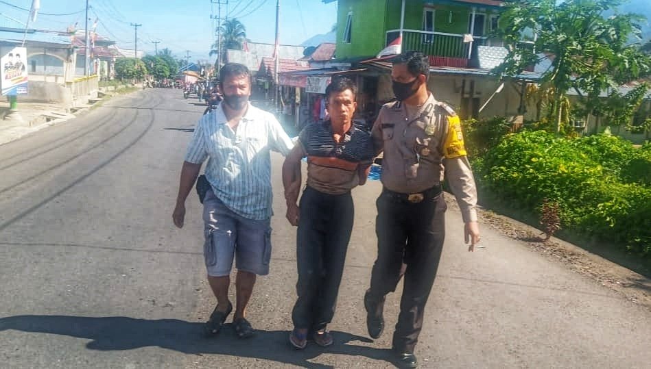 Cabuli Anak Kandung, Ayah Bejat Digelandang Polisi