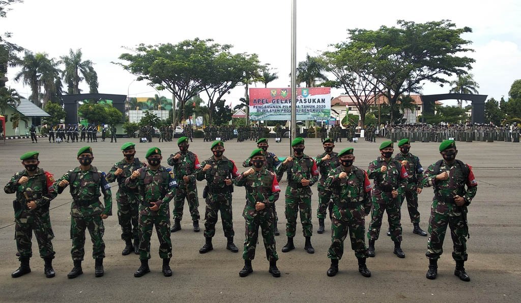 Danrem Pastikan Pengamanan Pilkada Tanpa Peluru Tajam