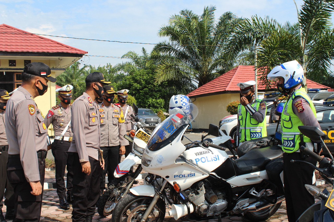 Polres MM Gelar Pasukan Pengamanan Pilkada