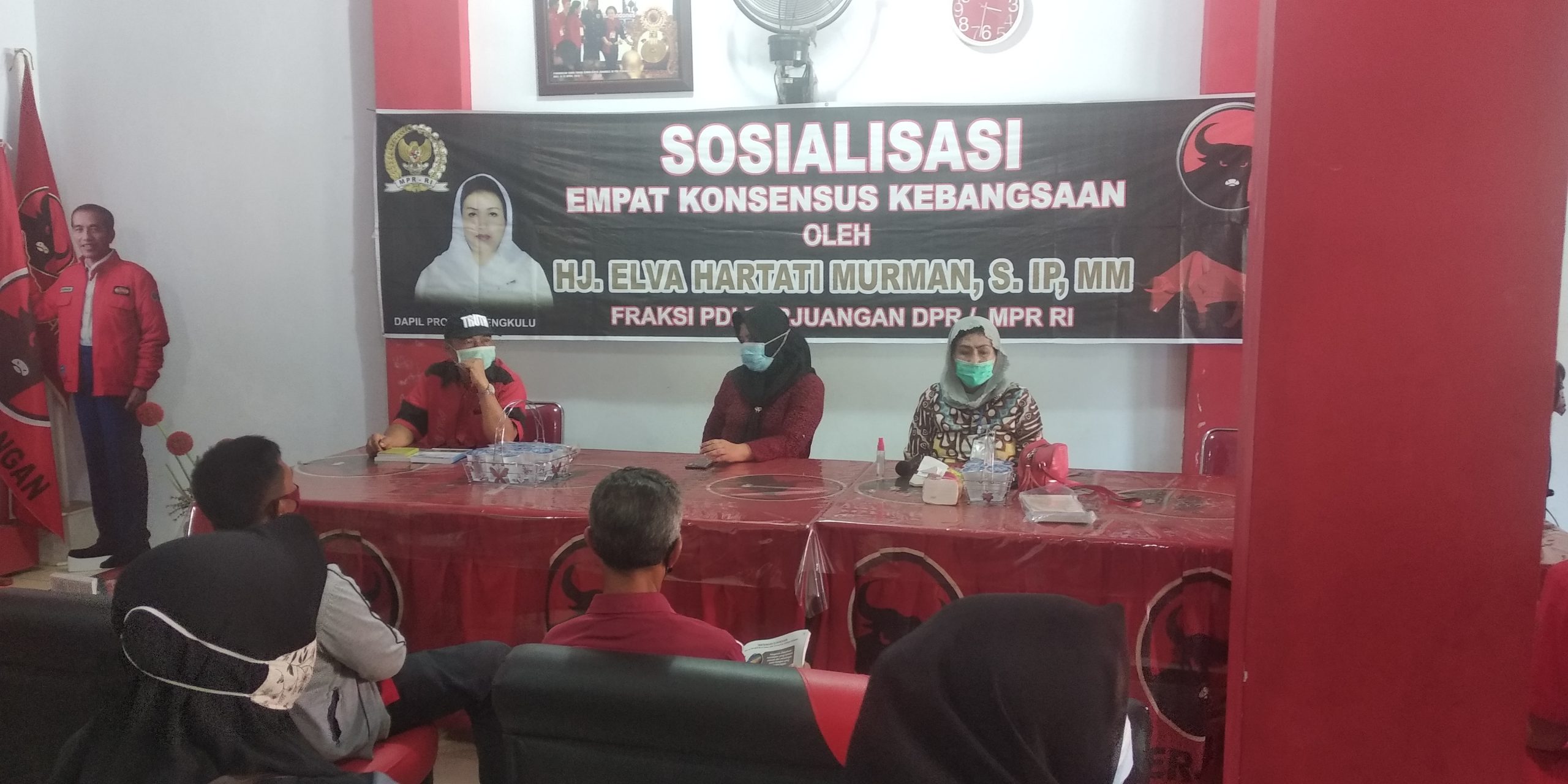 Sosialisasi 4 Pilar, Masyarakat Diajak Patuhi Prokes