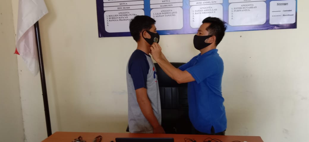 Lindungi Wartawan dari Covid, PWI Bagi Masker