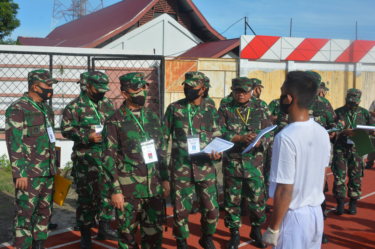 Sidang Parade 345 Caba Dipimpin Danrem 041/Gamas