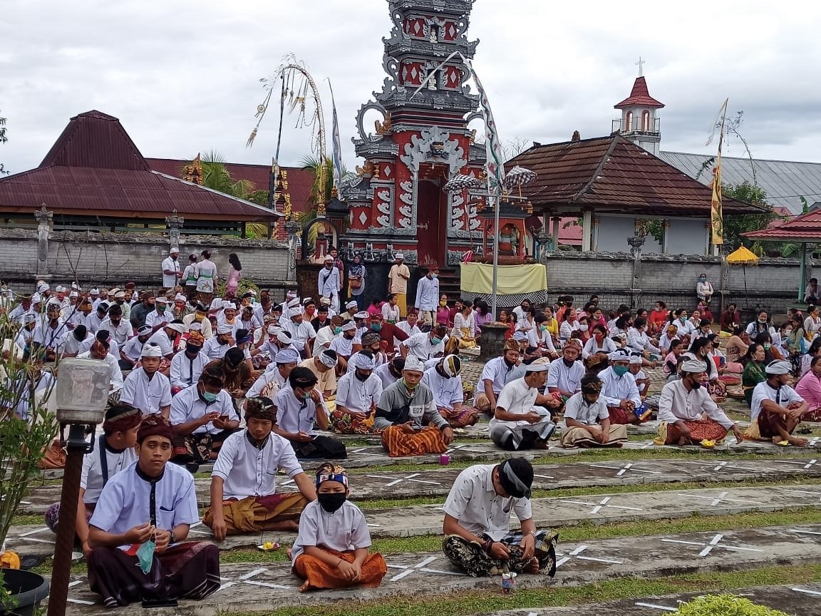 Perayaan Galungan, Umat Hindu Patuhi Protokol Kesehatan