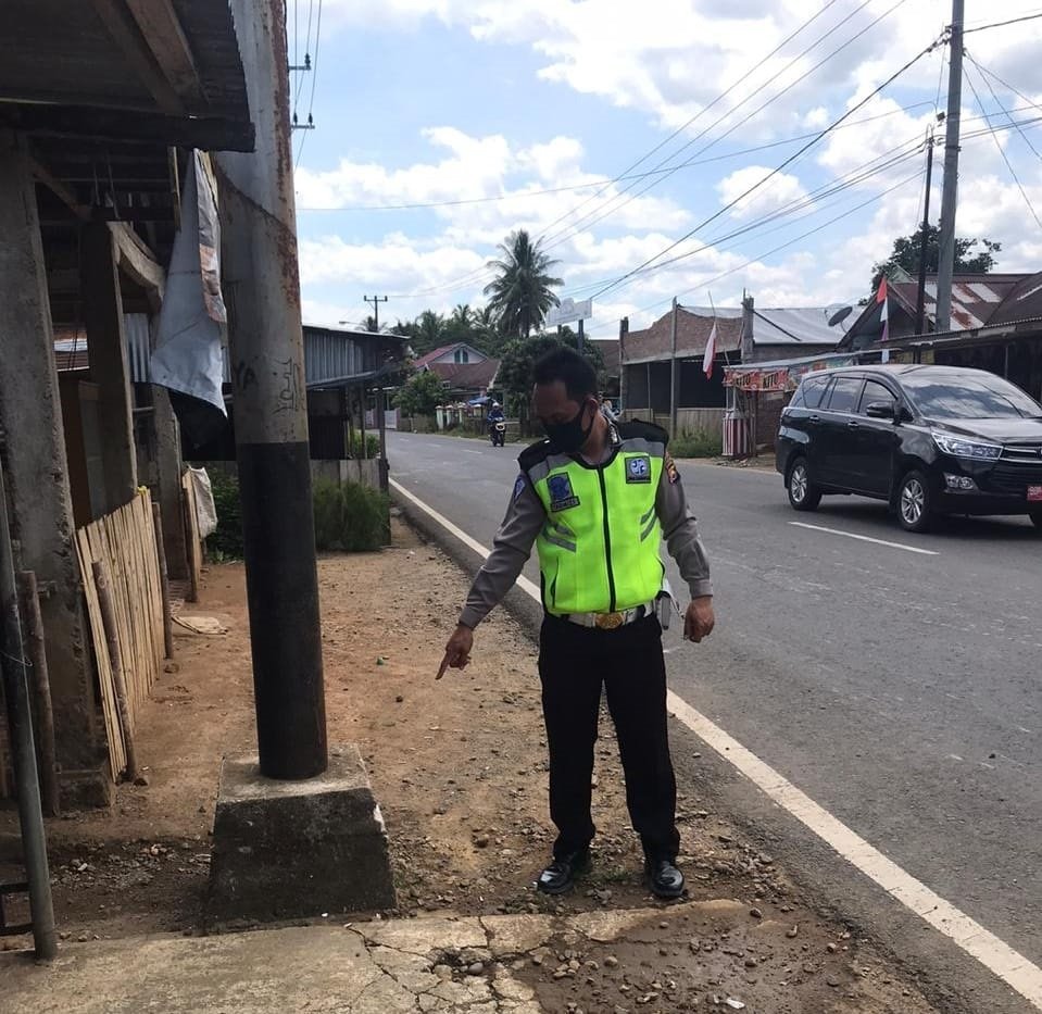 Tabrak Tiang Listrik, Warga Lebong Tewas Ditempat