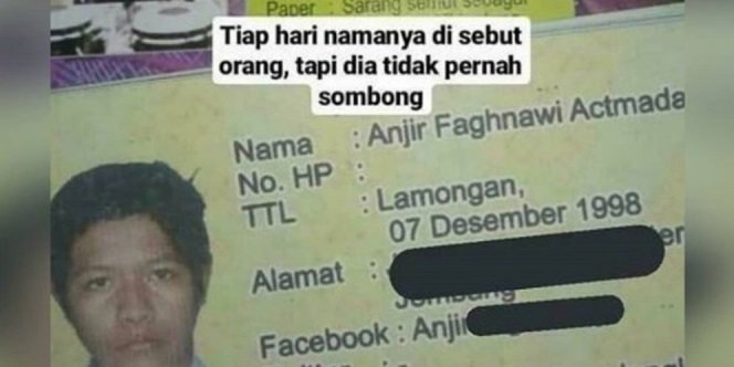 Polemik Kata ‘Anjay’, Pemuda Bernama ‘Anjir’ Viral