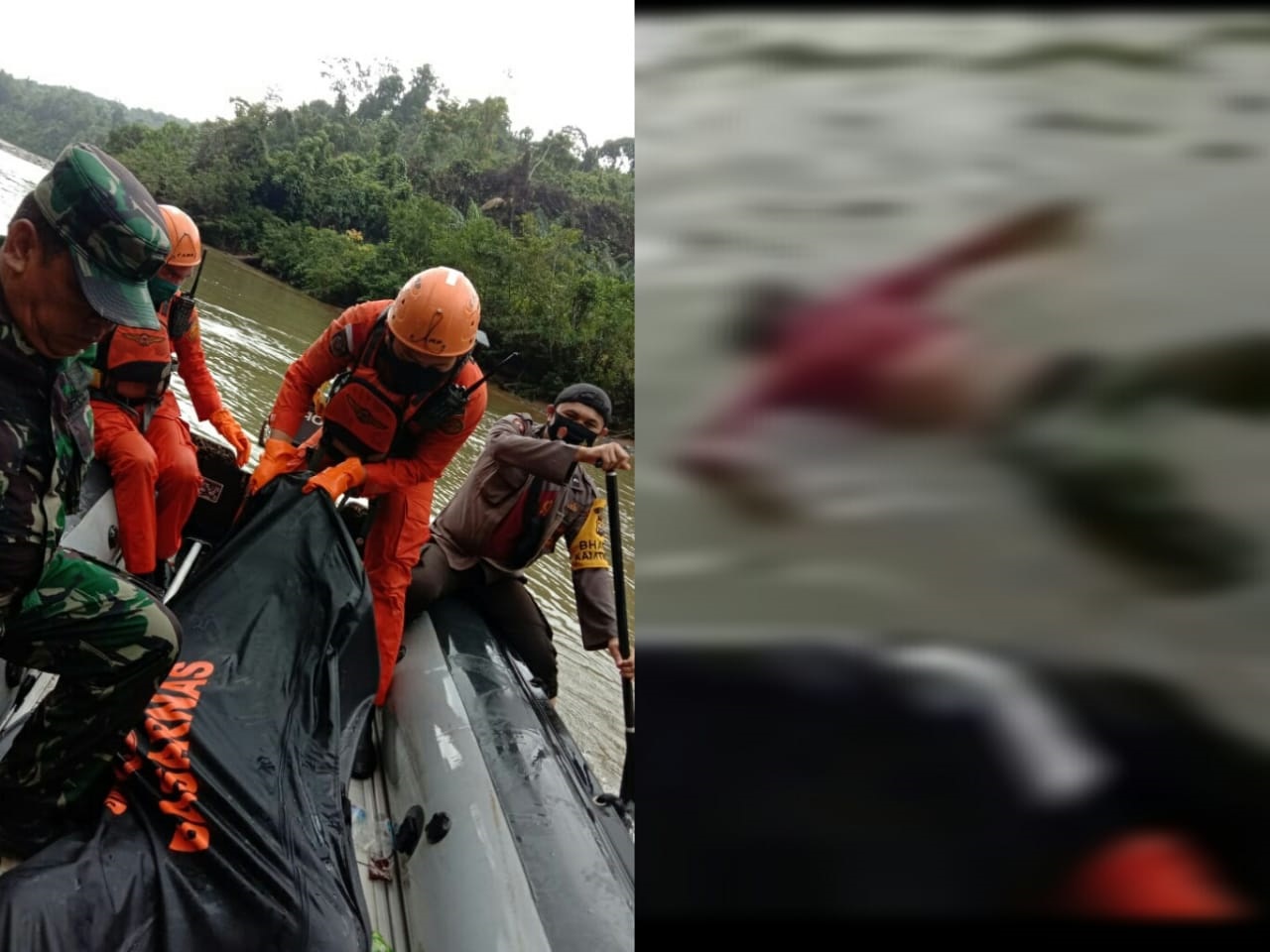 Jasad Warga BU Ditemukan Terapung di Sungai Batang Muar