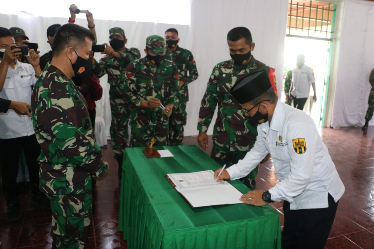 Tutup TMMD, Danrem 041/Gamas Ingatkan Patuhi Prokes