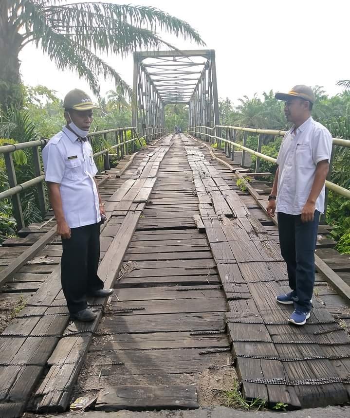 Jembatan Lubuk Sanai Rusak, Kendaraan Dialihkan