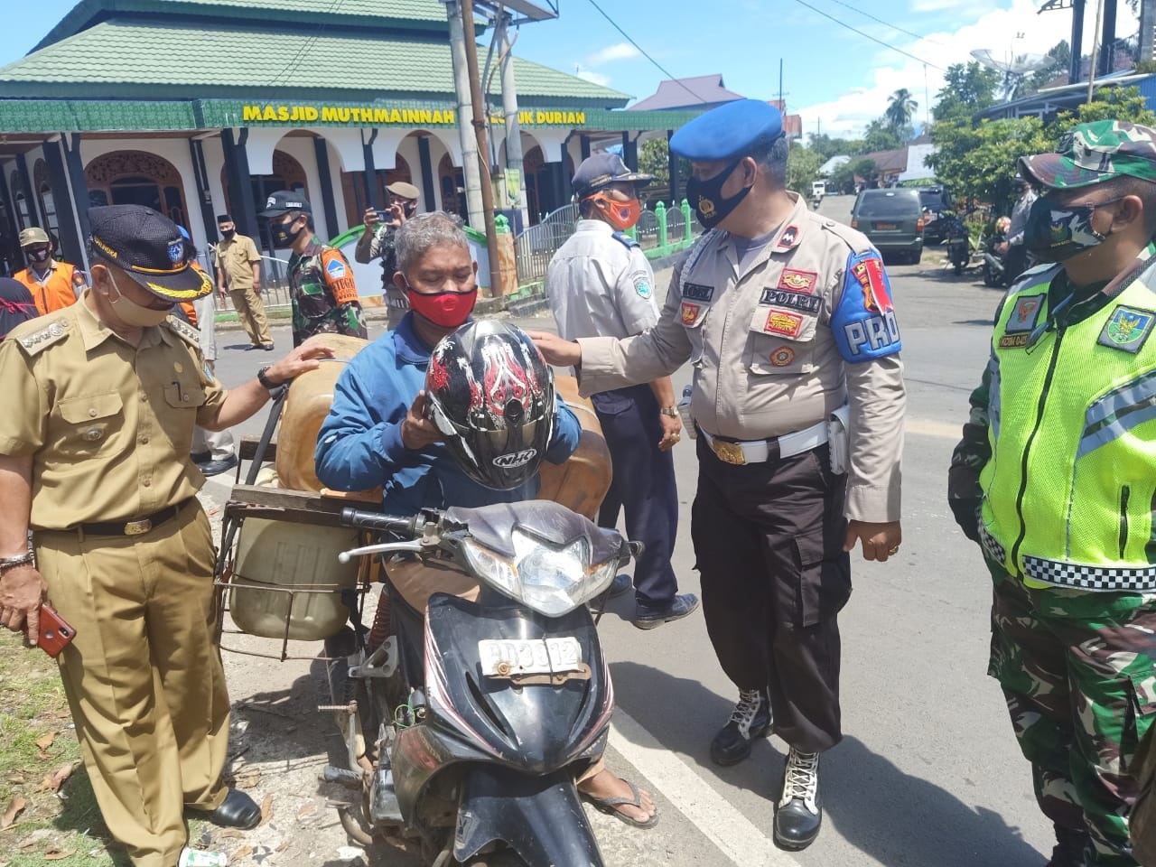 Pelanggar Prokes Diminta Baca Pancasila