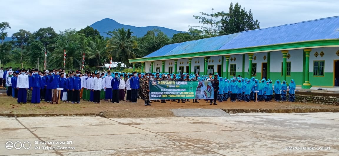 Santri dan Ansor Deklarasi Wujudkan Pemilu Damai Bebas Covid-19