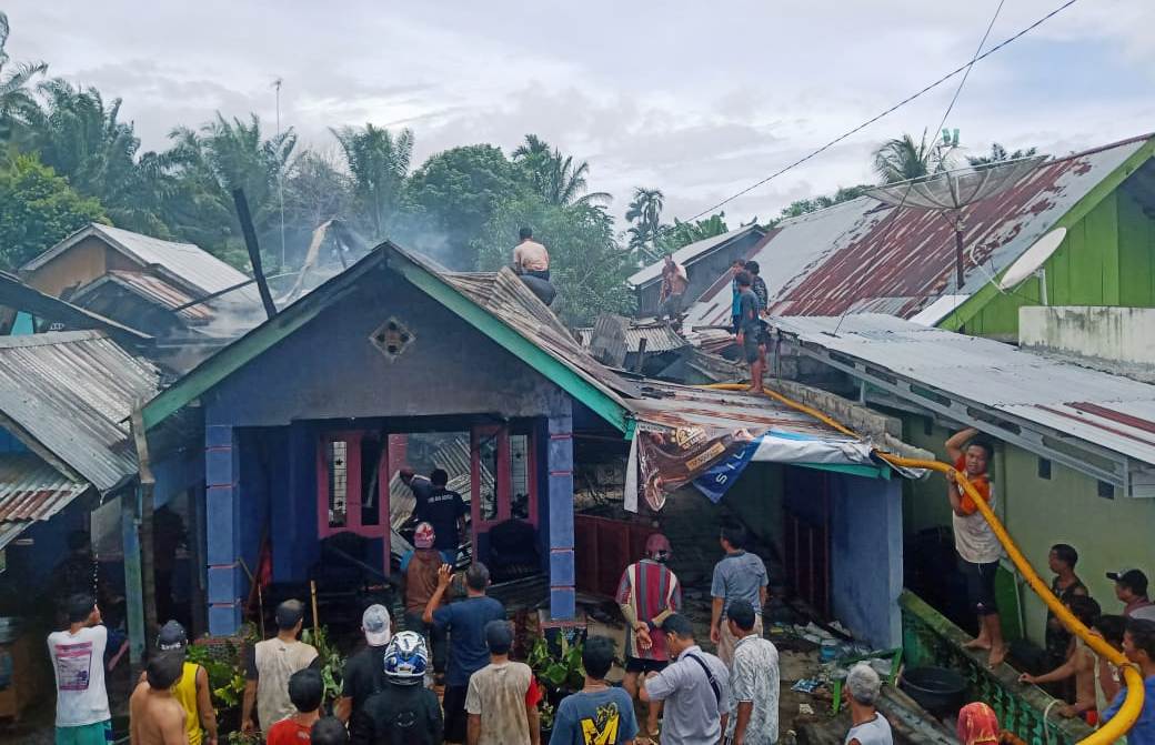 Dilahap Api, Rumah Warga Taba Baru Nyaris Ludes