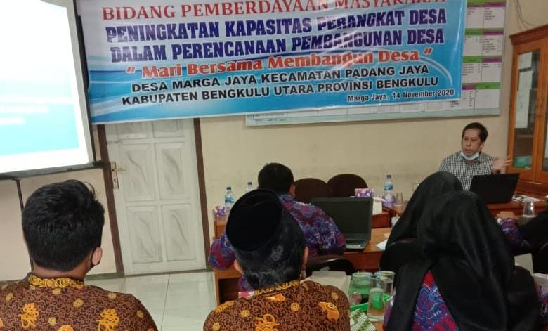 Tingkatkan Kualitas SDM, Pemdes Marga Jaya Gelar Pelatihan