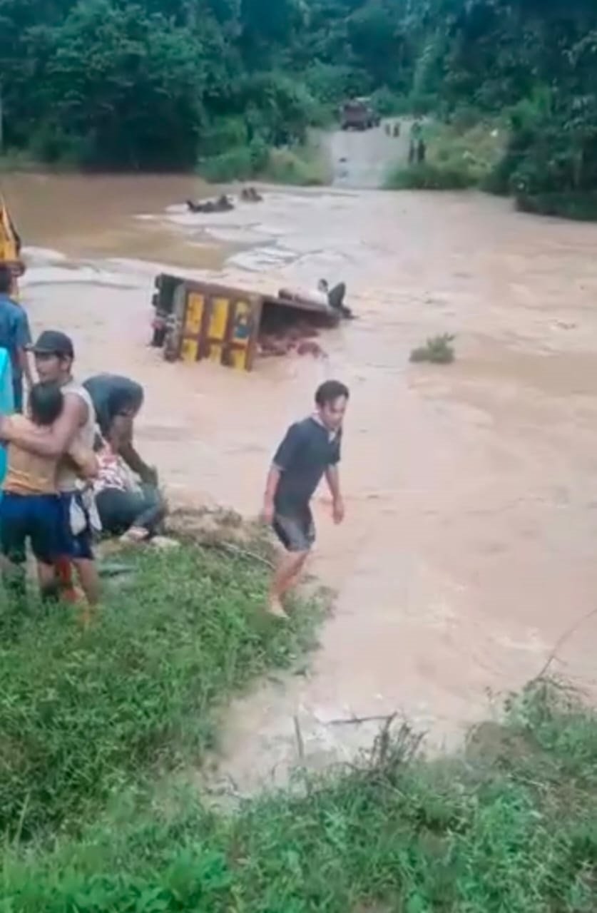 Bocah Hanyut di Sungai Air Buluh Ditemukan