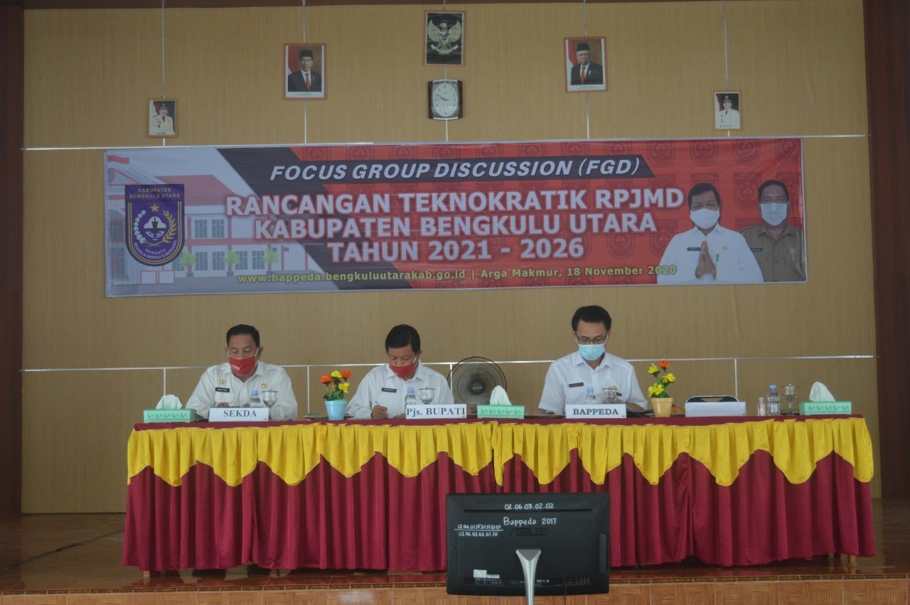 Pemkab BU Gelar FGD Rancangan Teknokratik RPJMD Tahun 2021-2026