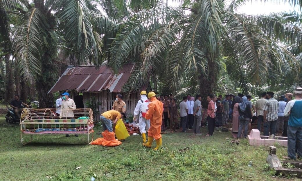 Peti Jenazah Pasien Covid-19 Dibongkar