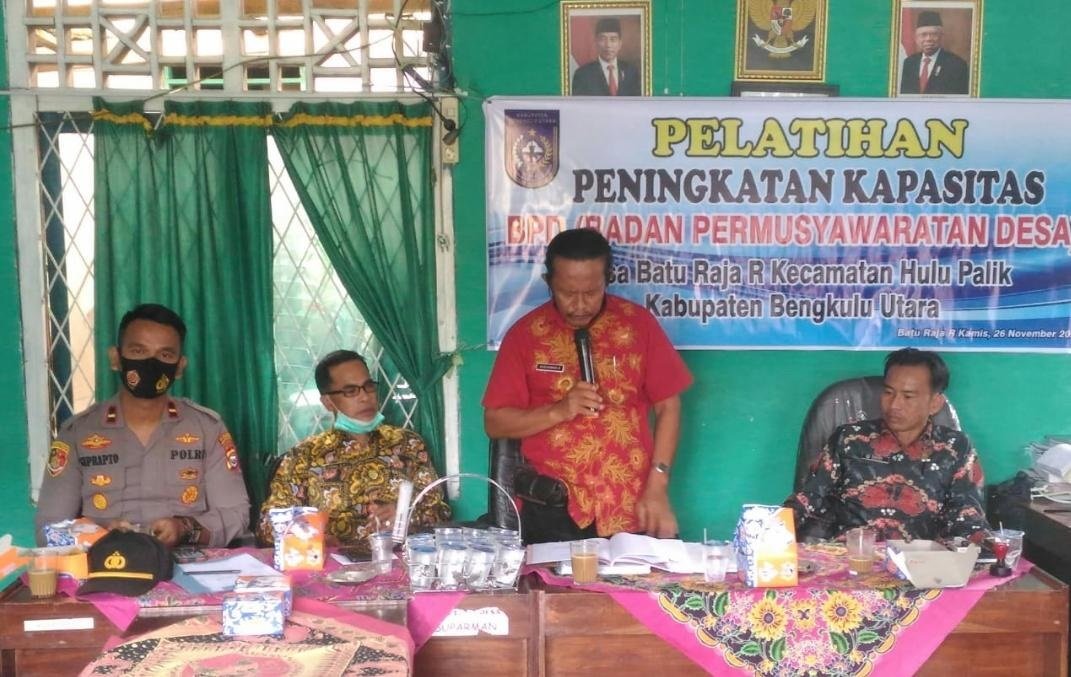 Tingkatkan Kapasitas, BPD Batu Raja R Ikuti Pelatihan