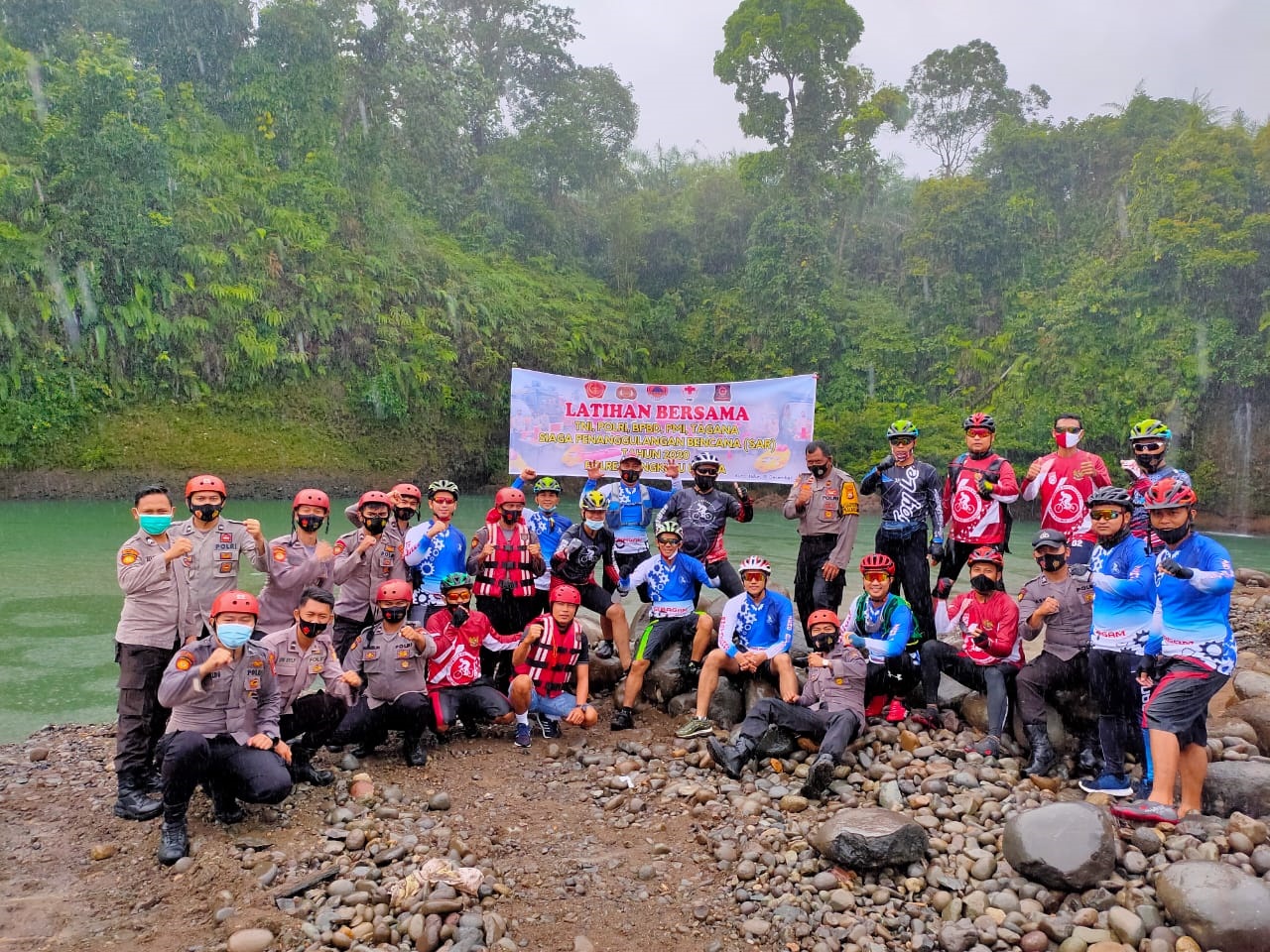 Latihan Bersama Penanggulangan Bencana.