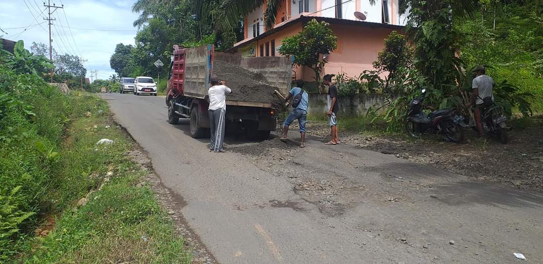 HUT Ke-29, Kecamatan Padang Jaya Tambal Jalan