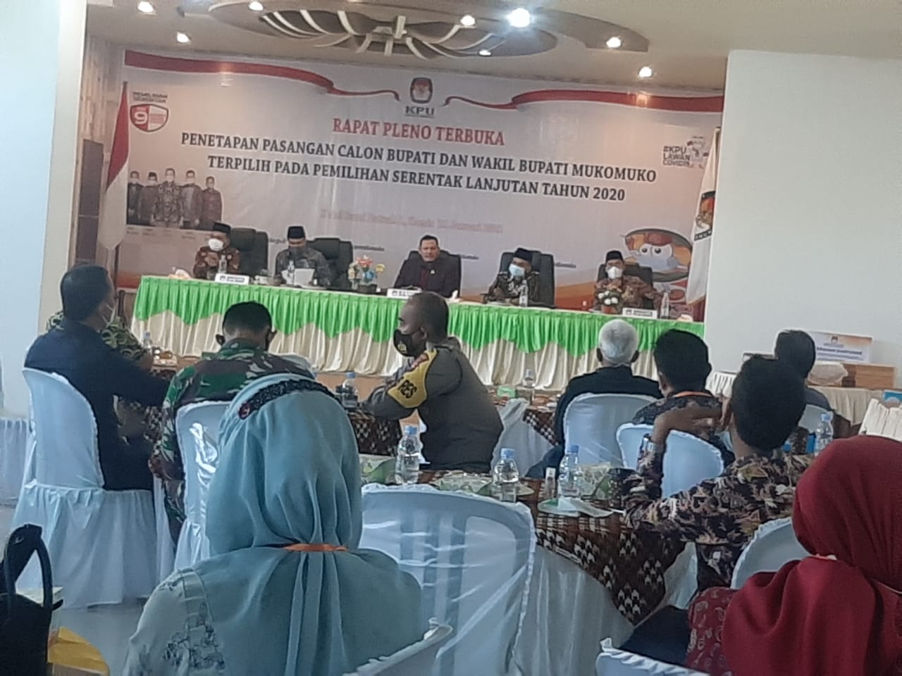 Pleno KPU Tak Dihadiri Paslon Bupati dan Wabup