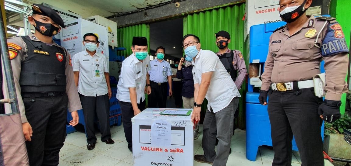 Vaksin Tiba di Lebong, Pejabat Akan Divaksinasi